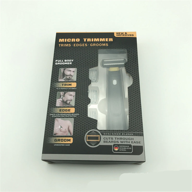 Afeitadora de precisión inalámbrica recargable Afeitadora recta para hombres Máquina de afeitar con cuchillas Cassettes de afeitado para barba Shavette