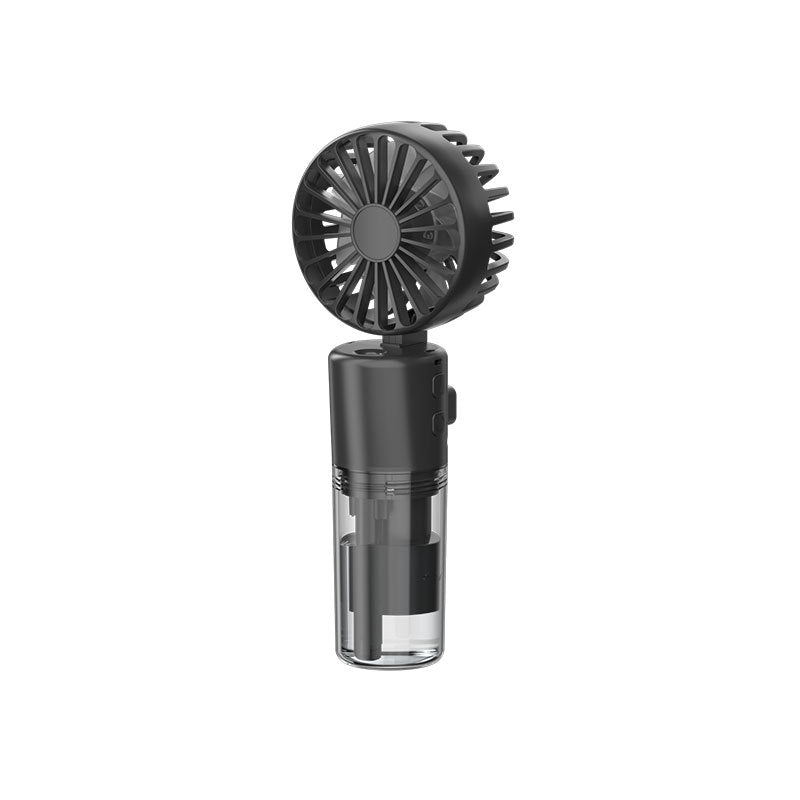 Ventilador de pulverización de mano portátil, 4 velocidades, ventilador de niebla pulverizadora de agua, artefacto de refrigeración de verano, carga USB, suministros de verano, mini ventilador para exteriores