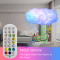 Luz de Nube USB con Control por APP, Sincronización de Música, Luz Ambiental RGBIC 3D, Simulación de Rayos y Nubes para Dormitorio