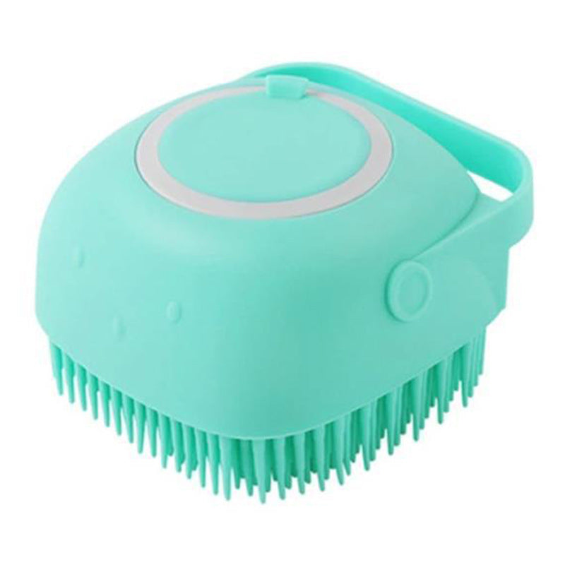 Cepillo de baño de silicona caliente para perros de Amazon Pet Products