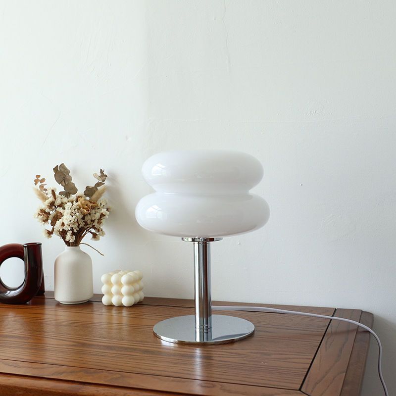 Lámpara de mesa nórdica minimalista de estilo rústico antiguo