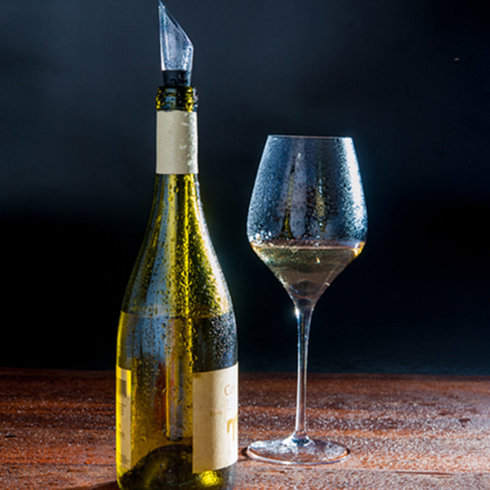 Barra enfriadora de botellas de vino de acero inoxidable, varilla enfriadora de vino a prueba de fugas, enfriador de vino, cerveza, bebidas, barra de herramientas para congelar