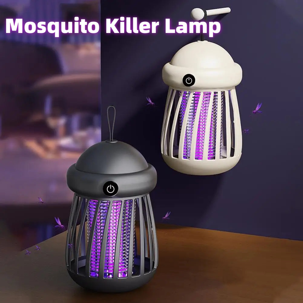 Lámpara antimosquitos, repelente de insectos, menos radiación, trampa para insectos eléctrica silenciosa, carga USB, repelente antimosquitos para exteriores