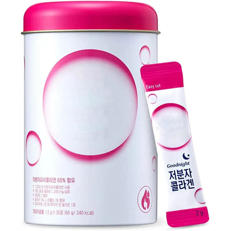 Suplemento de colágeno mezclado con proteína sabor frutos rojos