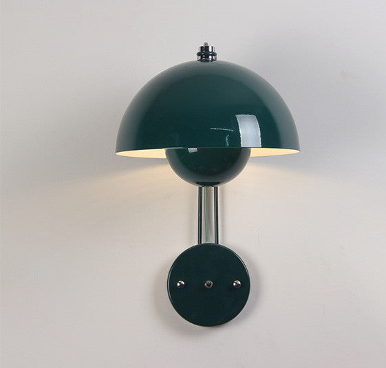 Lámpara de pared nórdica minimalista moderna creativa con forma de capullo de flor