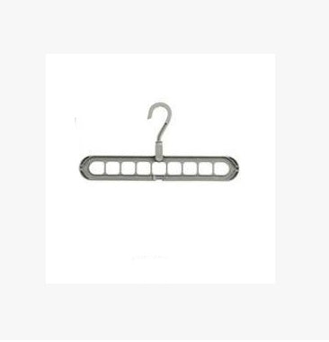 Percha de ropa de plástico Percha de almacenamiento Gancho de percha