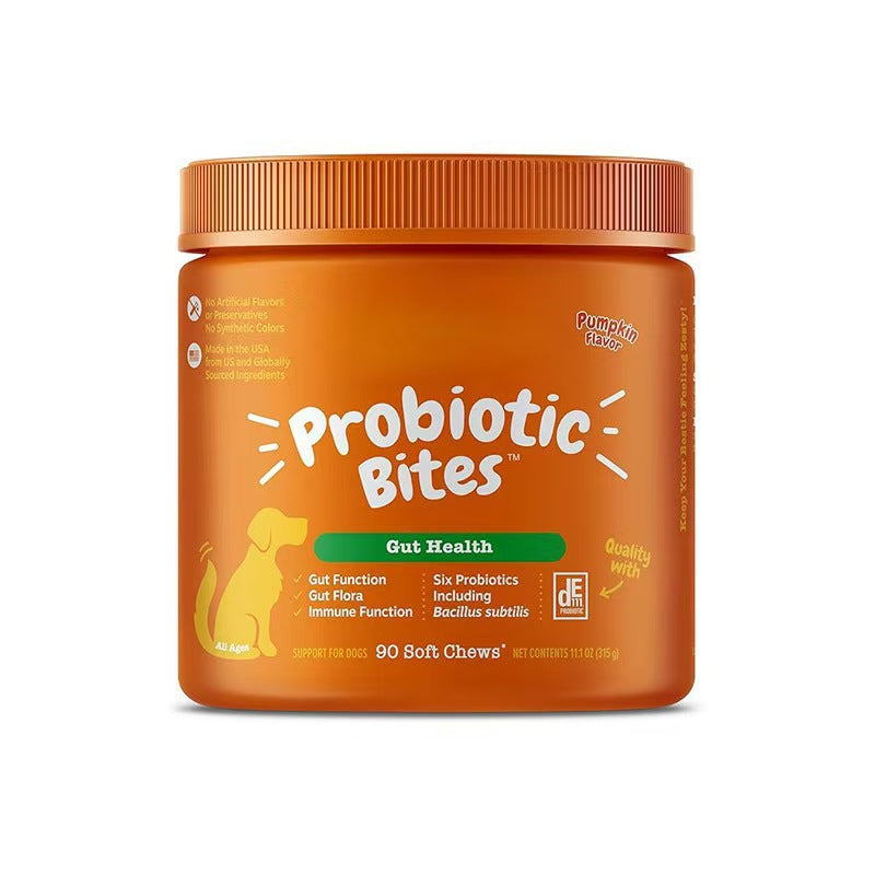 315 g Tabletas Masticables Probióticas Alimento para Perros Alimento para Gatos Salud Intestinal