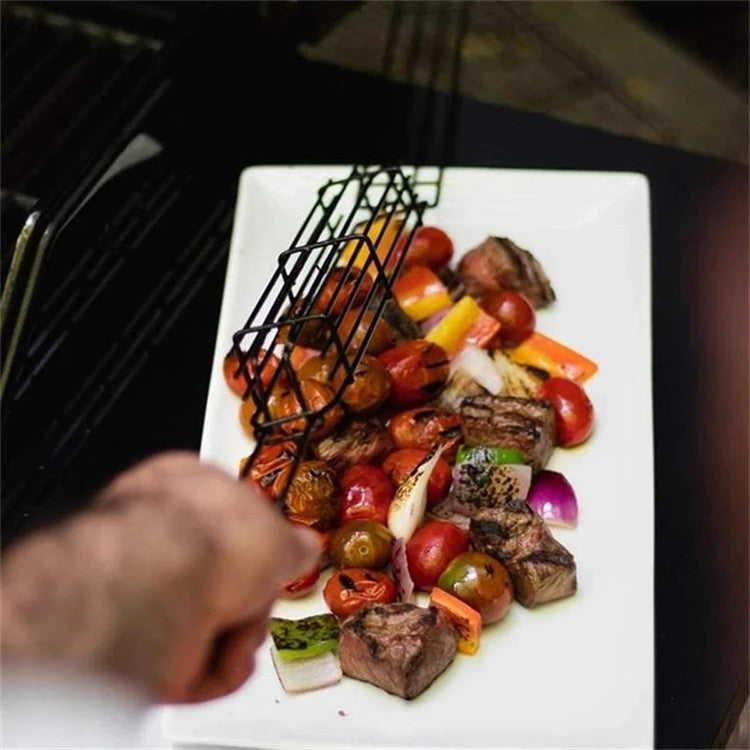 Malla de acero inoxidable para parrilla BBQ Utensilios de cocina