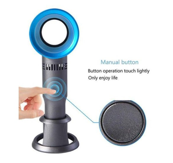 Ventilador Portátil Sin Aspas - Carga USB