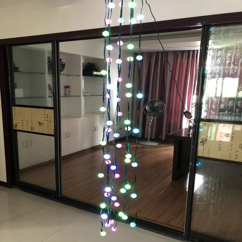 64 luces deslumbrantes Shower Tree Espectáculo de luces para árbol de Navidad