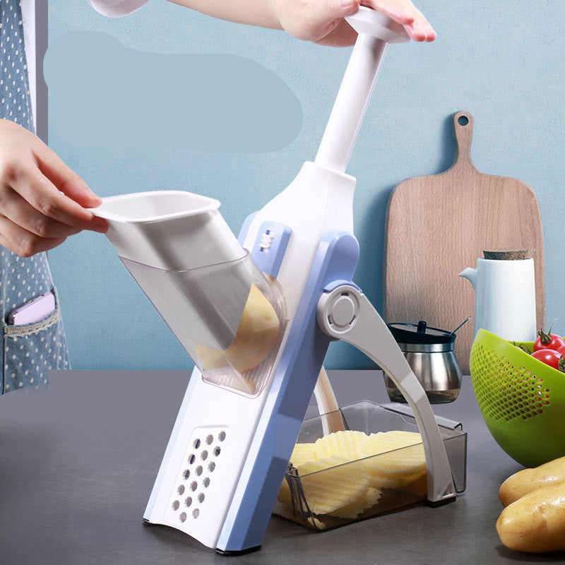 Cortador de Verduras Multifuncional para Cocina, Rallador de Verduras, Accesorios para Frutas