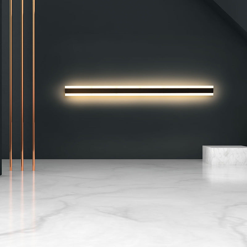 Aplique de pared LED largo minimalista