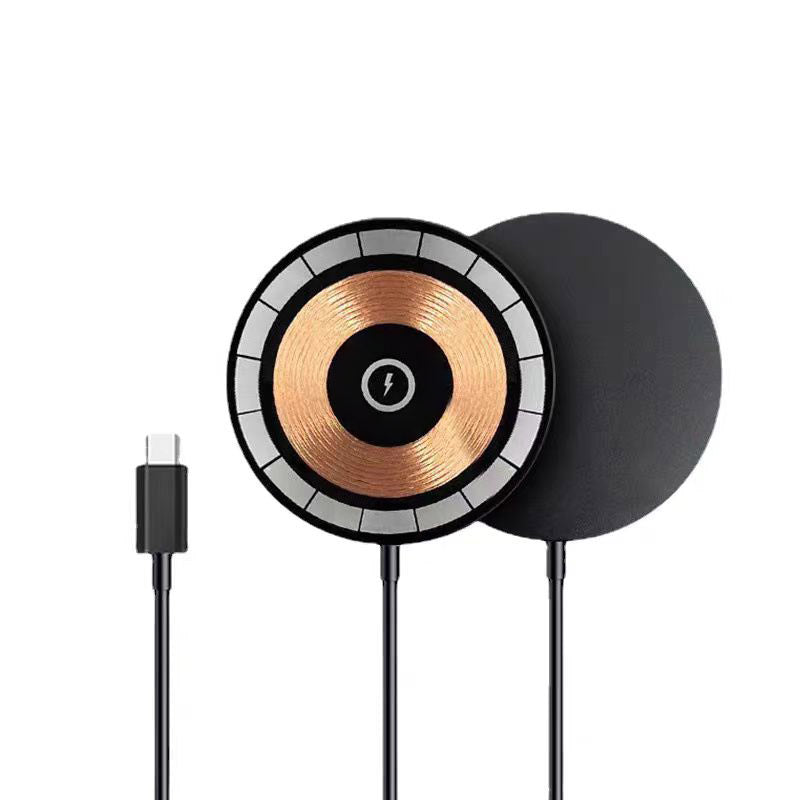 Cargador inalámbrico magnético de carga rápida de 15 W para iPhone 17 Pro Pro Max, compatible con modelos de las series iPhone 12, 13, 14, 15, 16 y 17 Pro, Pro Max