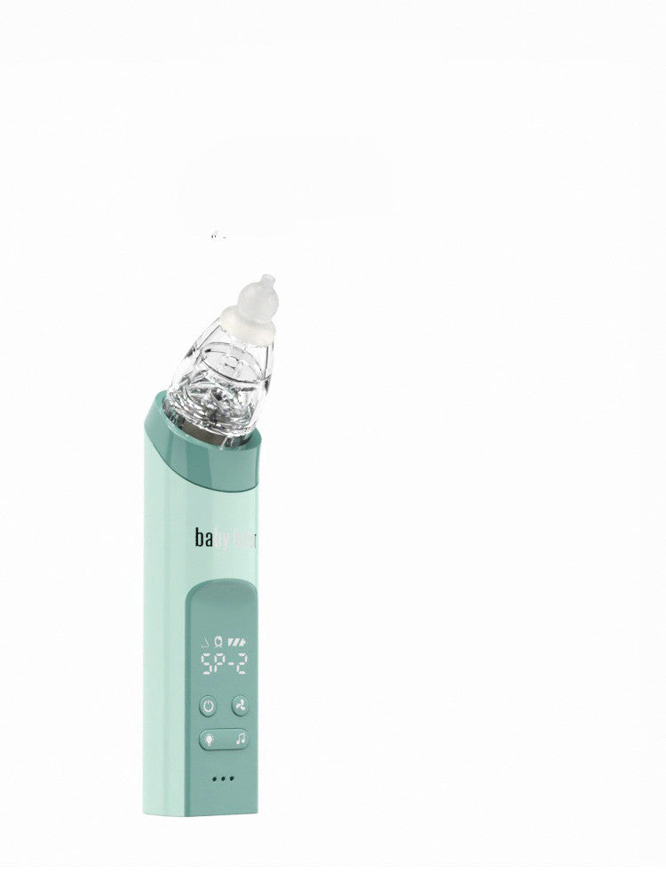 Aspirador Nasal Eléctrico para Bebés, Limpiador de Nariz para Recién Nacidos, Instrumento de Belleza, Removedor de Puntos Negros, 2 en 1