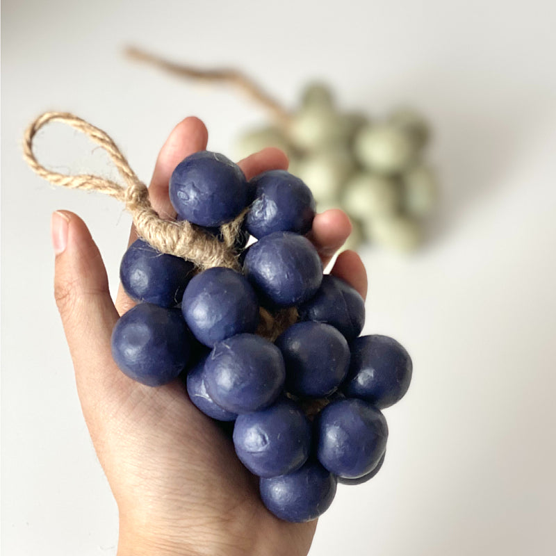 Simulation Whole String Of Green Grapes Handmade Soap