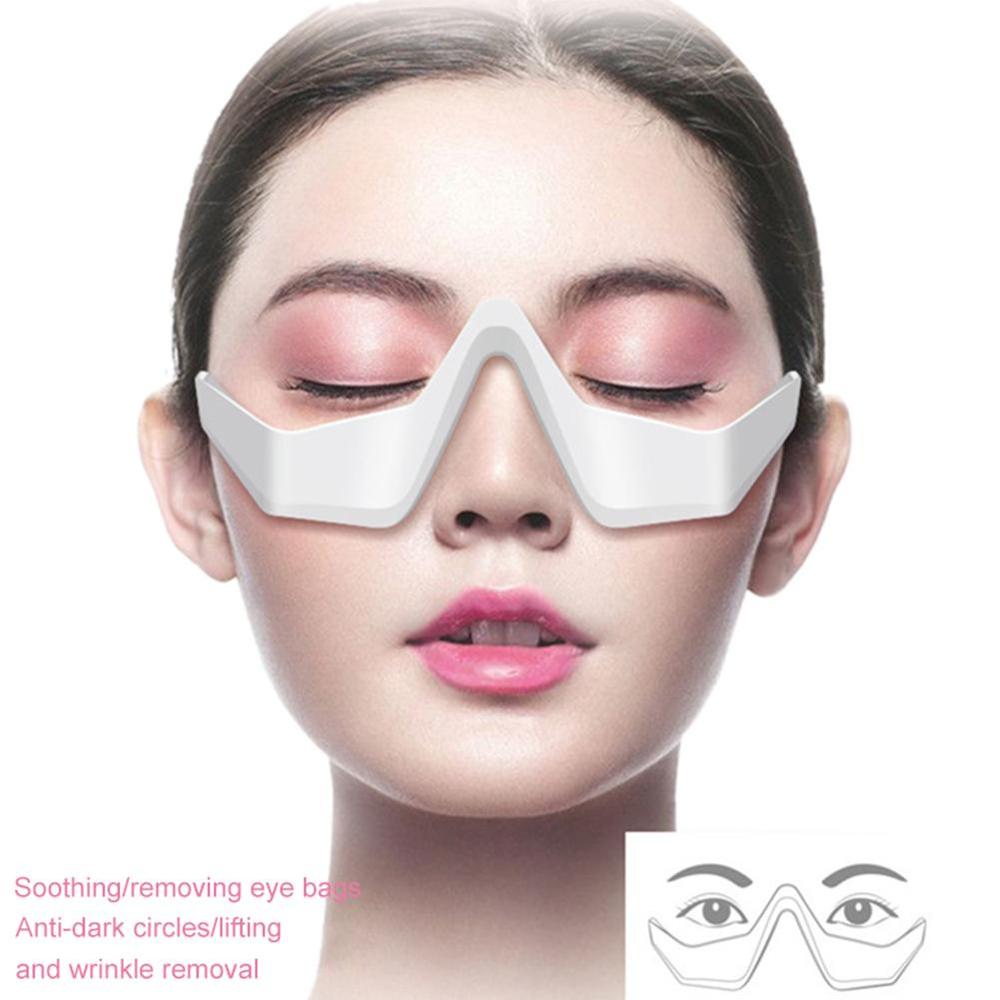 Instrumento de belleza ocular 3D Microcorriente Pulsada para Relajar los Ojos, Reducir Arrugas y Ojeras, Eliminar Bolsas de Ojos, Masajeador, Herramienta de Belleza