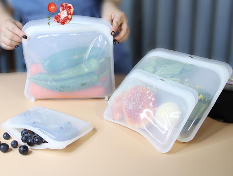 Bolsa de silicona ecológica para conservar alimentos