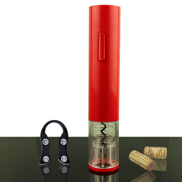 Abridor de vino eléctrico, abridor de sacacorchos de botella de vino eléctrico automático con cortador de papel de aluminio, kit abridor de botellas de vino