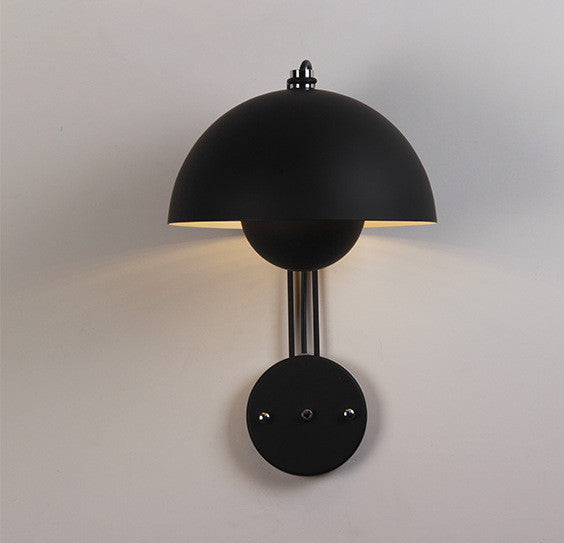 Lámpara de pared nórdica minimalista moderna creativa con forma de capullo de flor