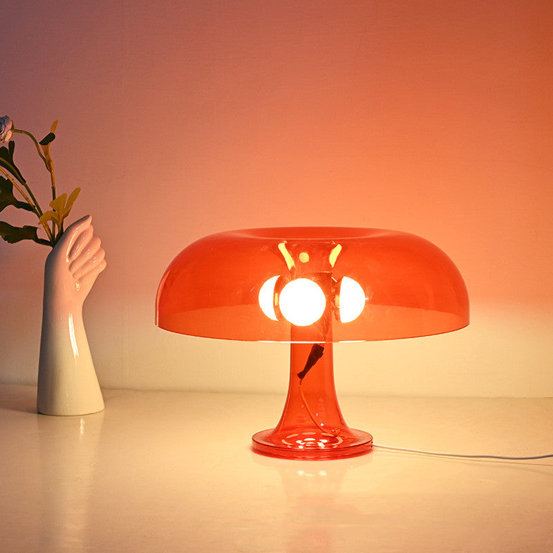 Lámpara de Mesa Decorativa de Iluminación Moderna Minimalista con Forma de Hongo