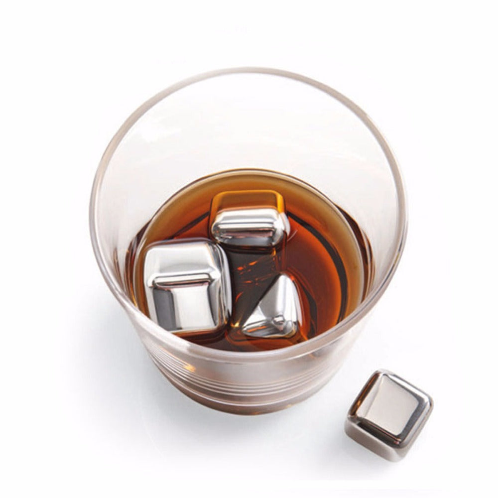 Cubitos de hielo: juego de piedras reutilizables para enfriar whisky, cubitos de hielo, rocas para enfriar, herramienta de barra de fiesta