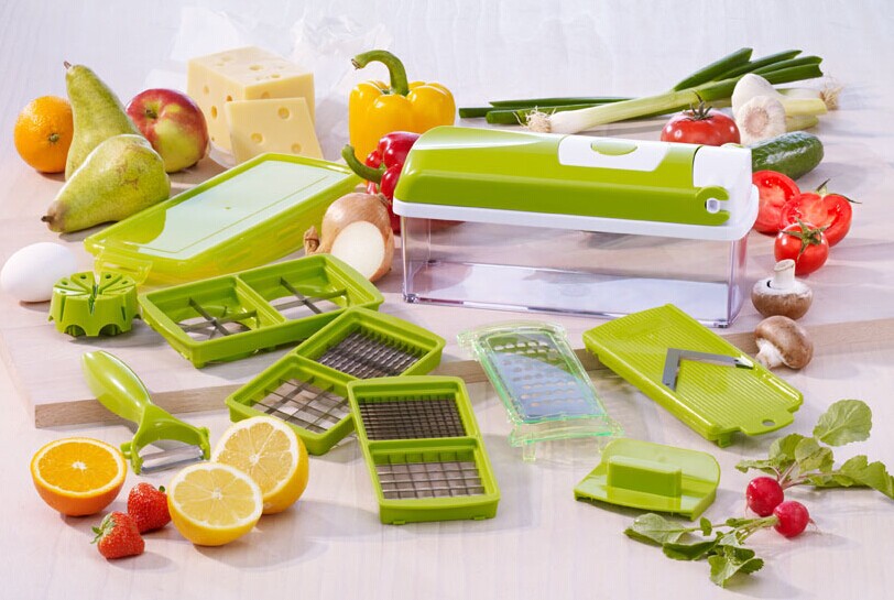 12 unids picador de verduras multifuncional mango rallador de alimentos picador de alimentos cortador de verduras dicer cortar utensilios de cocina