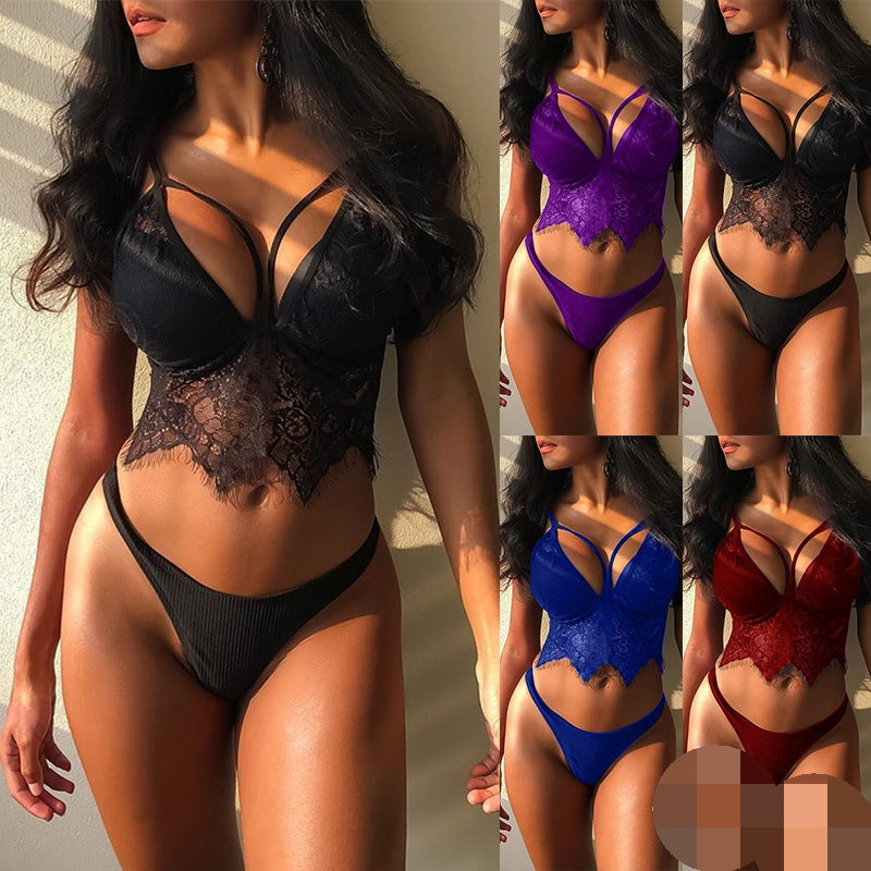 Lencería sexy de encaje para mujer de nuevo estilo