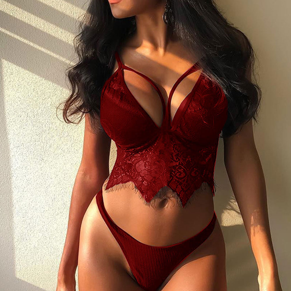 Lencería sexy de encaje para mujer de nuevo estilo