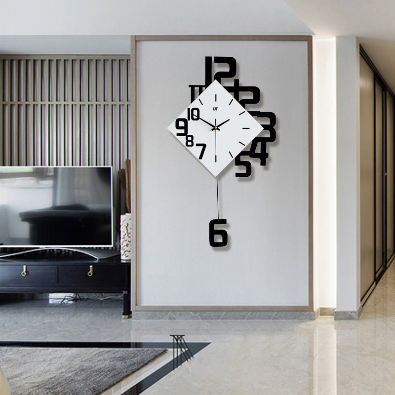 Reloj digital personalizado Reloj de pared de moda Reloj de pared decorativo creativo de madera