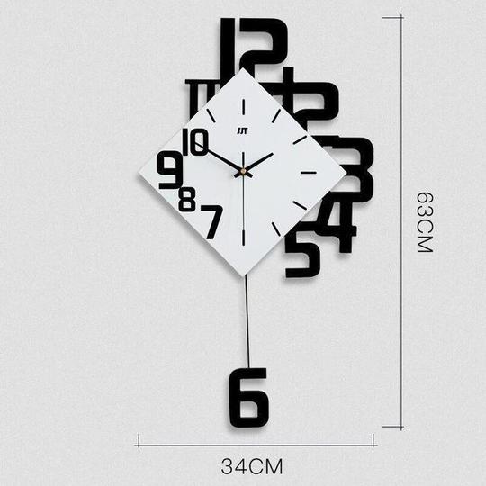 Reloj digital personalizado Reloj de pared de moda Reloj de pared decorativo creativo de madera