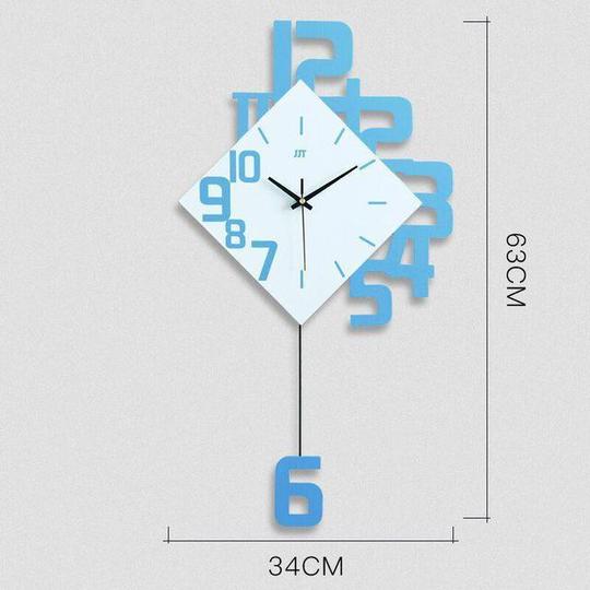 Reloj digital personalizado Reloj de pared de moda Reloj de pared decorativo creativo de madera
