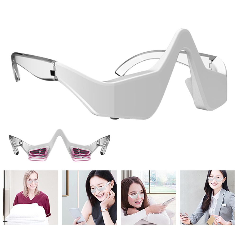 Instrumento de belleza ocular 3D Microcorriente Pulsada para Relajar los Ojos, Reducir Arrugas y Ojeras, Eliminar Bolsas de Ojos, Masajeador, Herramienta de Belleza
