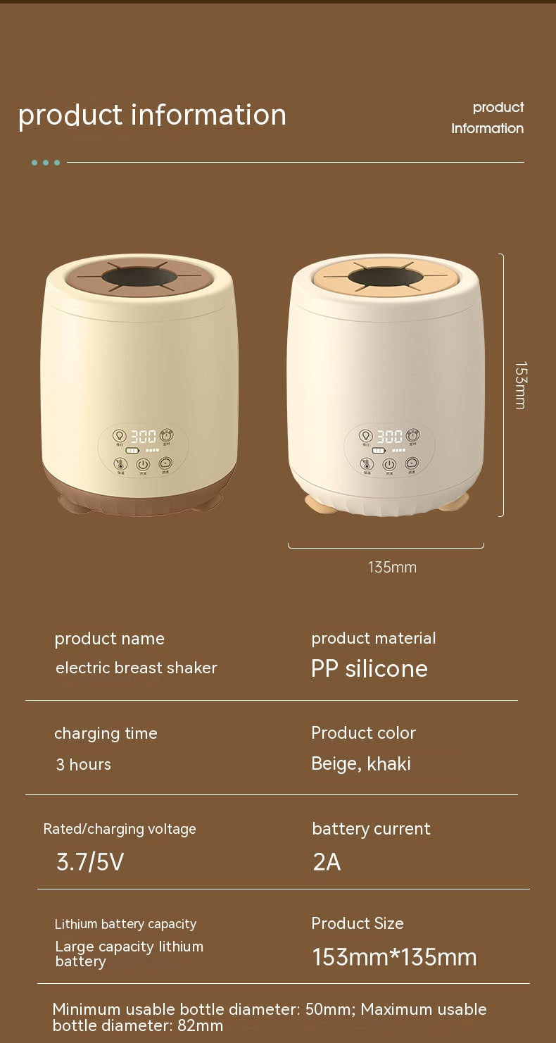 Vaso Mezclador Eléctrico de Café y Leche para Bebés