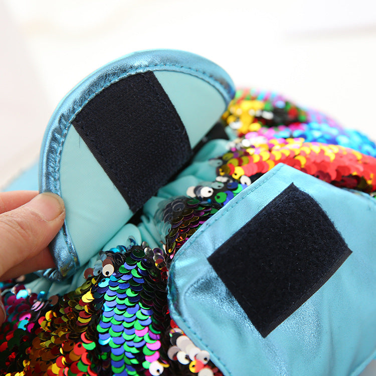 Bolsa de cosméticos con diseño de lentejuelas de sirena, estuche de maquillaje con cordón, organizador de maquillaje de viaje para mujer, bolsa de almacenamiento, neceser de aseo