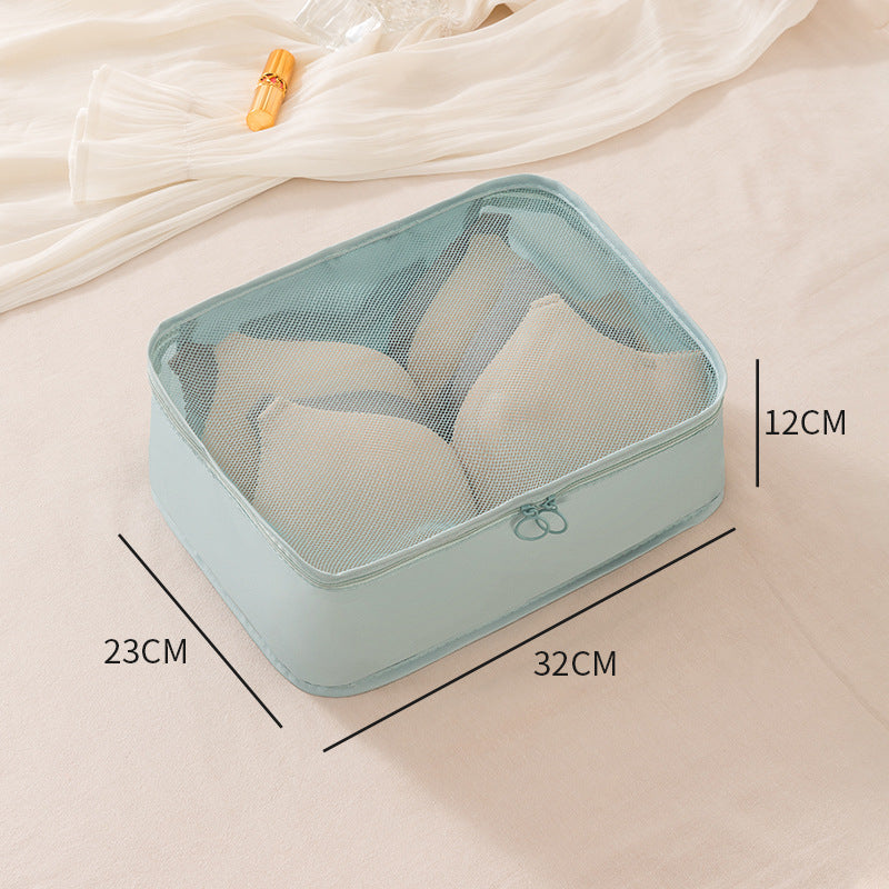 Bolsa de almacenamiento para ropa interior, calcetines y sujetadores de viaje para tu maleta