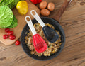 Cuchara ranurada multifuncional para moler, cocinar, machacar alimentos auxiliares, jengibre, ajo, prensa de patatas, espátula para saltear, utensilio de cocina