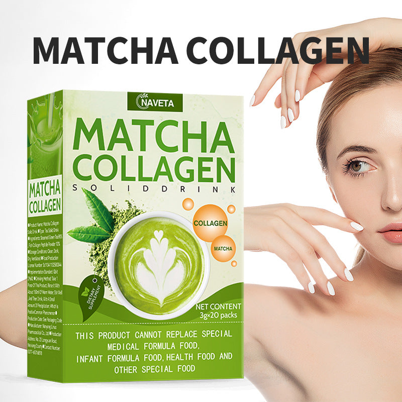 Colágeno con Glutatión en Polvo Sabor Matcha