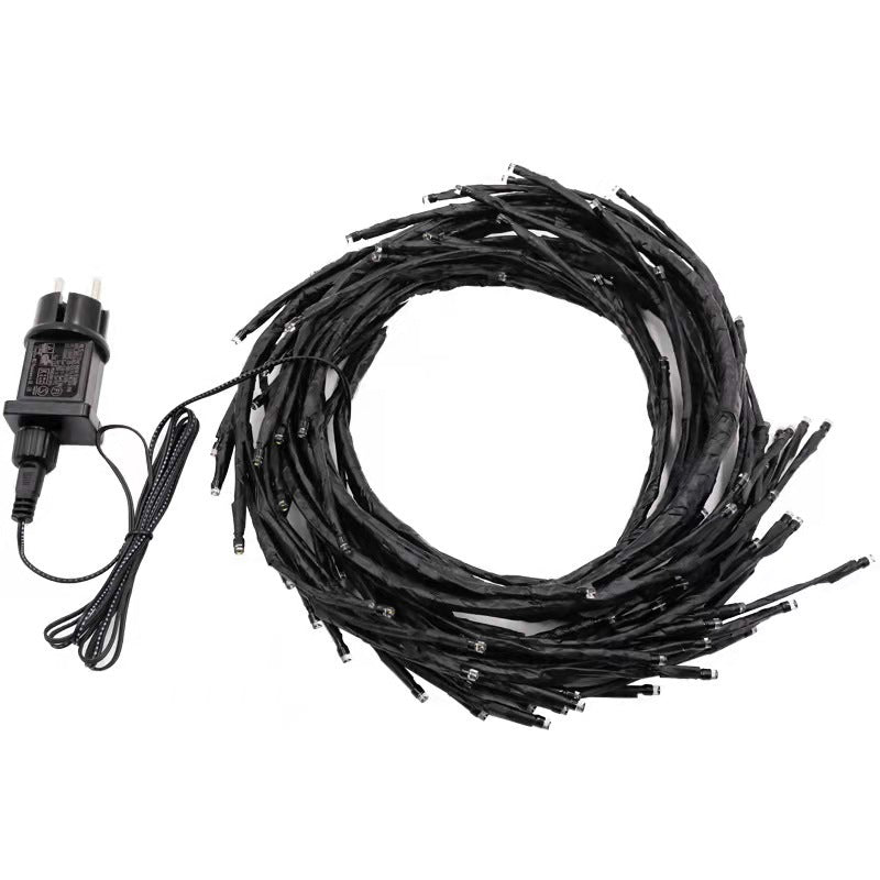 Enredaderas con luces Guirnalda navideña Luces flexibles DIY Ramas de sauce Luz LED para decoración de paredes de habitaciones y bodas
