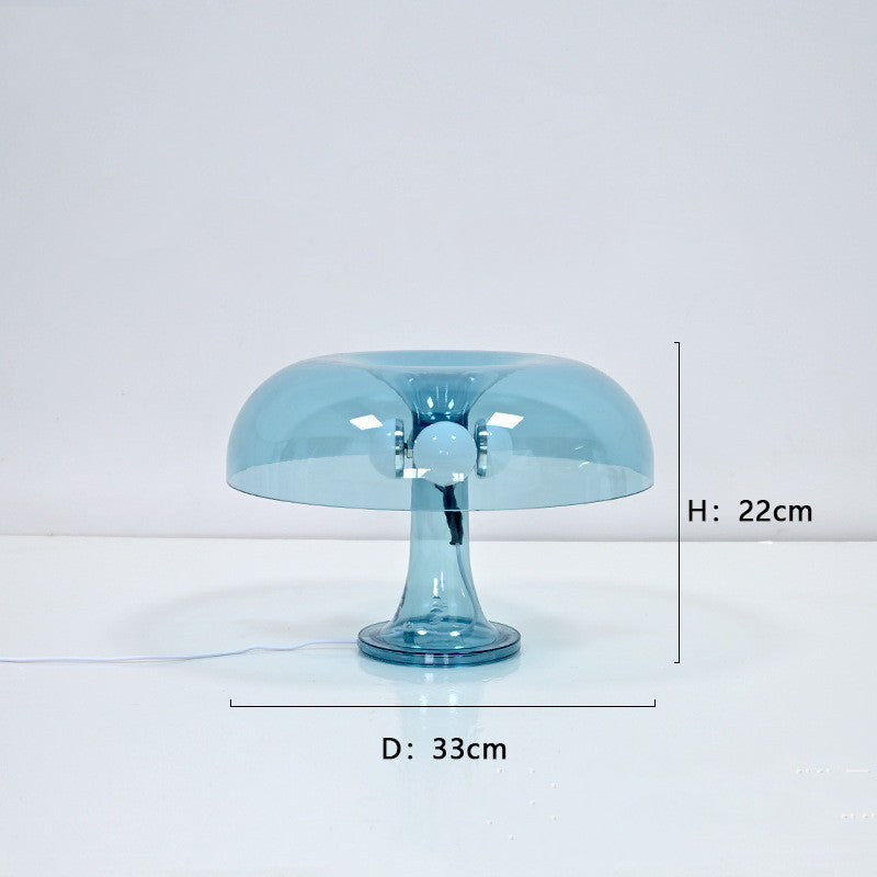 Lámpara de Mesa Decorativa de Iluminación Moderna Minimalista con Forma de Hongo