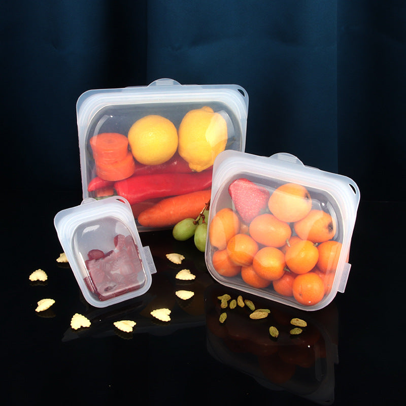 Bolsa de silicona ecológica para conservar alimentos