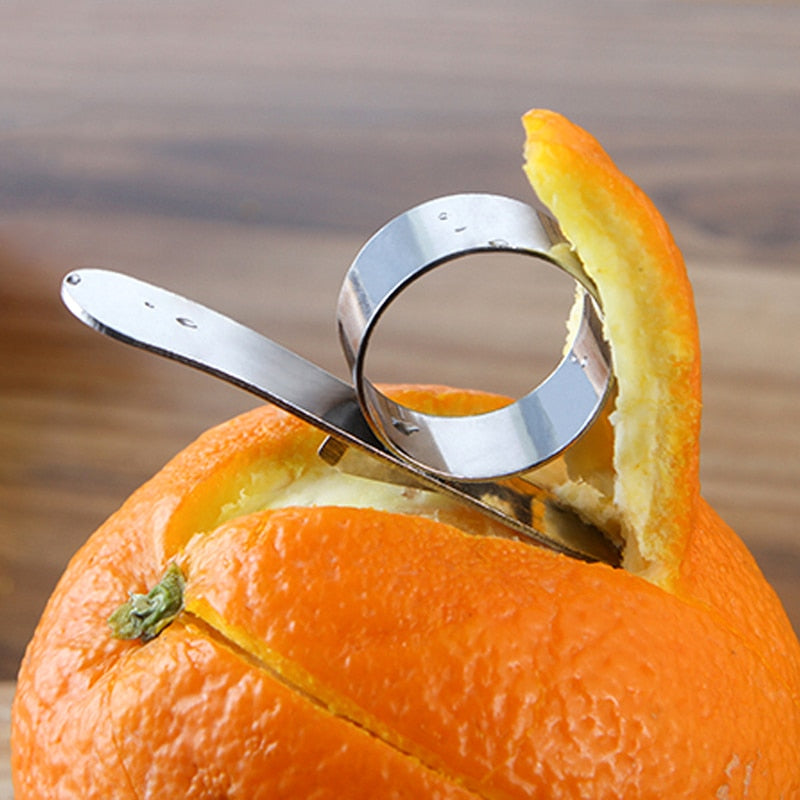 Pelador de anillos de acero inoxidable Utensilios de cocina