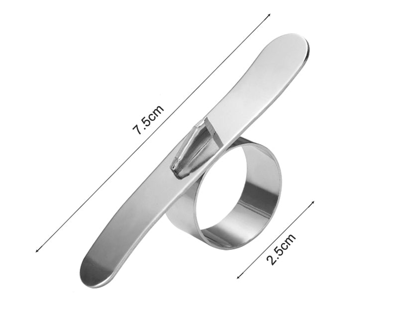 Pelador de anillos de acero inoxidable Utensilios de cocina
