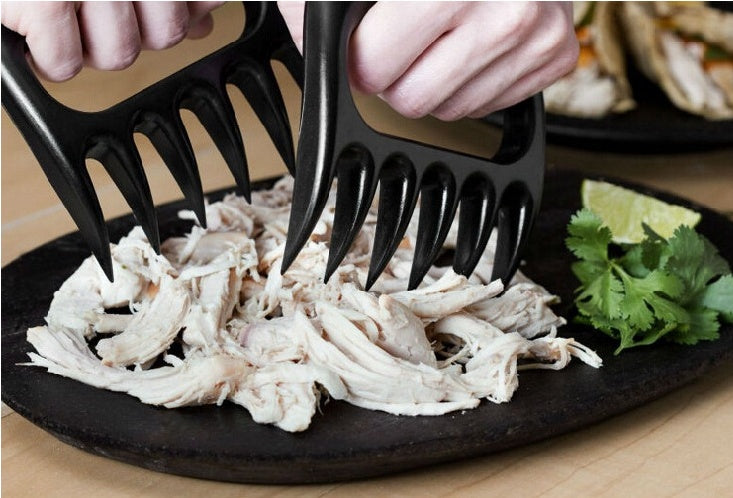 Triturador creativo de garra de oso para barbacoa