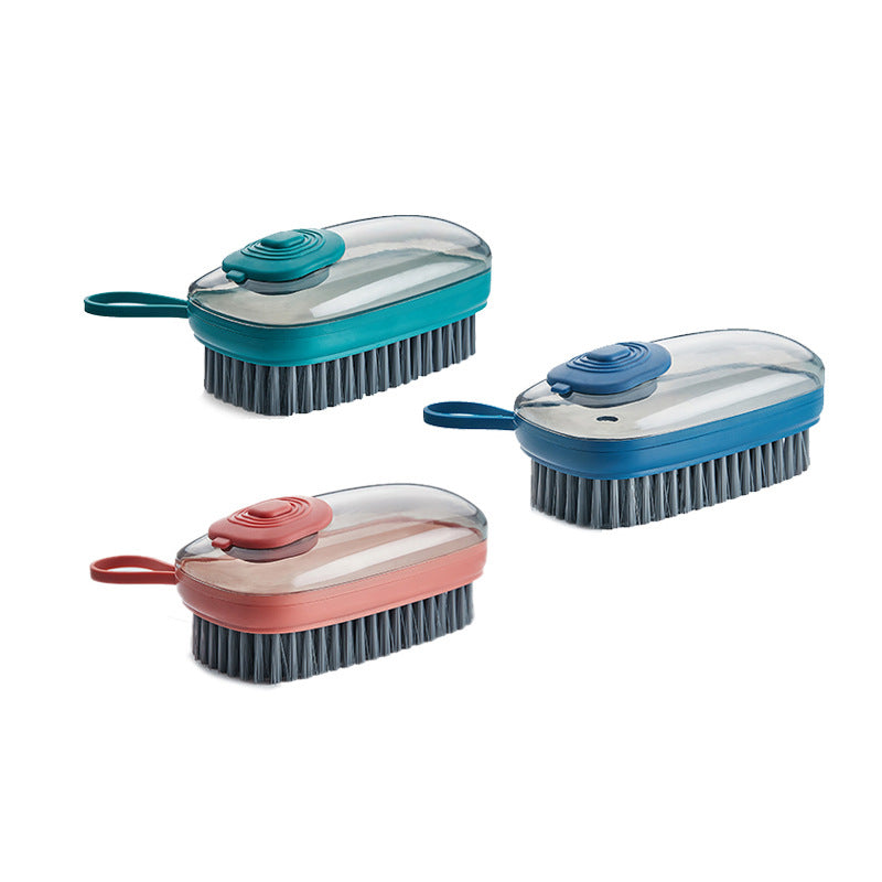 Cepillo de limpieza líquido automático multifuncional, cepillo suave para zapatos, artefacto de limpieza y lavado de zapatos, cepillo doméstico, cepillo para ropa