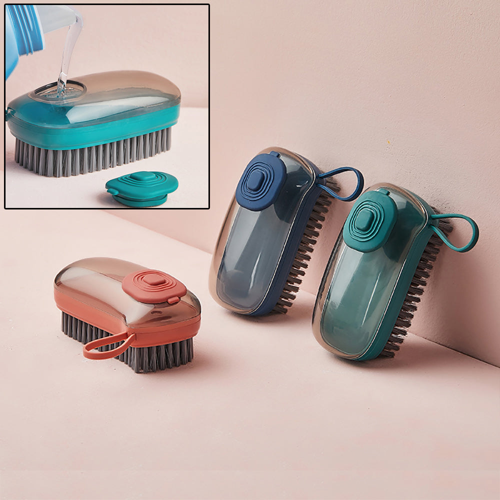 Cepillo de limpieza líquido automático multifuncional, cepillo suave para zapatos, artefacto de limpieza y lavado de zapatos, cepillo doméstico, cepillo para ropa