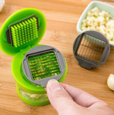 Exprimidor de ajo manual multifunción, triturador de ajo, rebanador, cortador, picador, herramientas de vegetales, utensilios de cocina