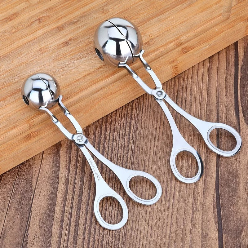 Cuchara para hacer albóndigas antiadherente, herramienta práctica para cocinar, accesorios de cocina, fabricante de bolas de carne