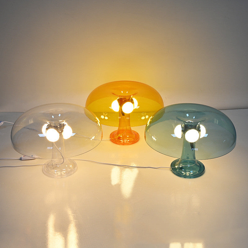 Lámpara de Mesa Decorativa de Iluminación Moderna Minimalista con Forma de Hongo