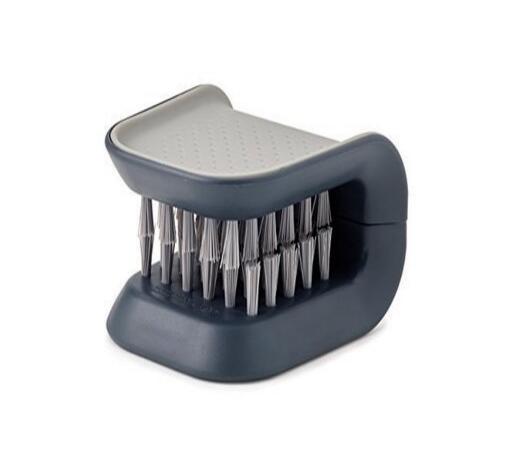 Cepillo de limpieza de cuchillos y cubiertos en forma de U, cepillos de limpieza para cocina, cepillo para fregar, lavado de cocina