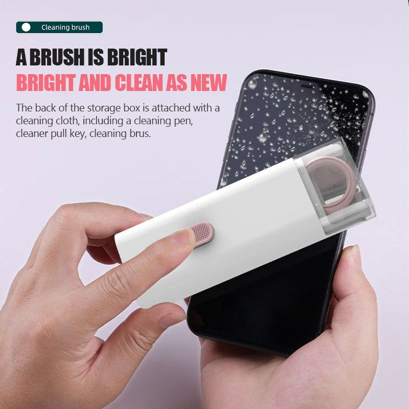 Juego de bolígrafos de limpieza multifuncionales compatibles con Bluetooth, limpiador de teclado, herramientas de limpieza, kit extractor de teclas